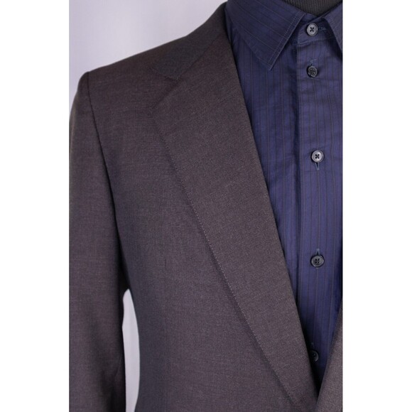 Hart Schaffner Marx Mens Sport Coat Silverwoods Jacket Brown Solid Size 42R - Picture 6 of 14